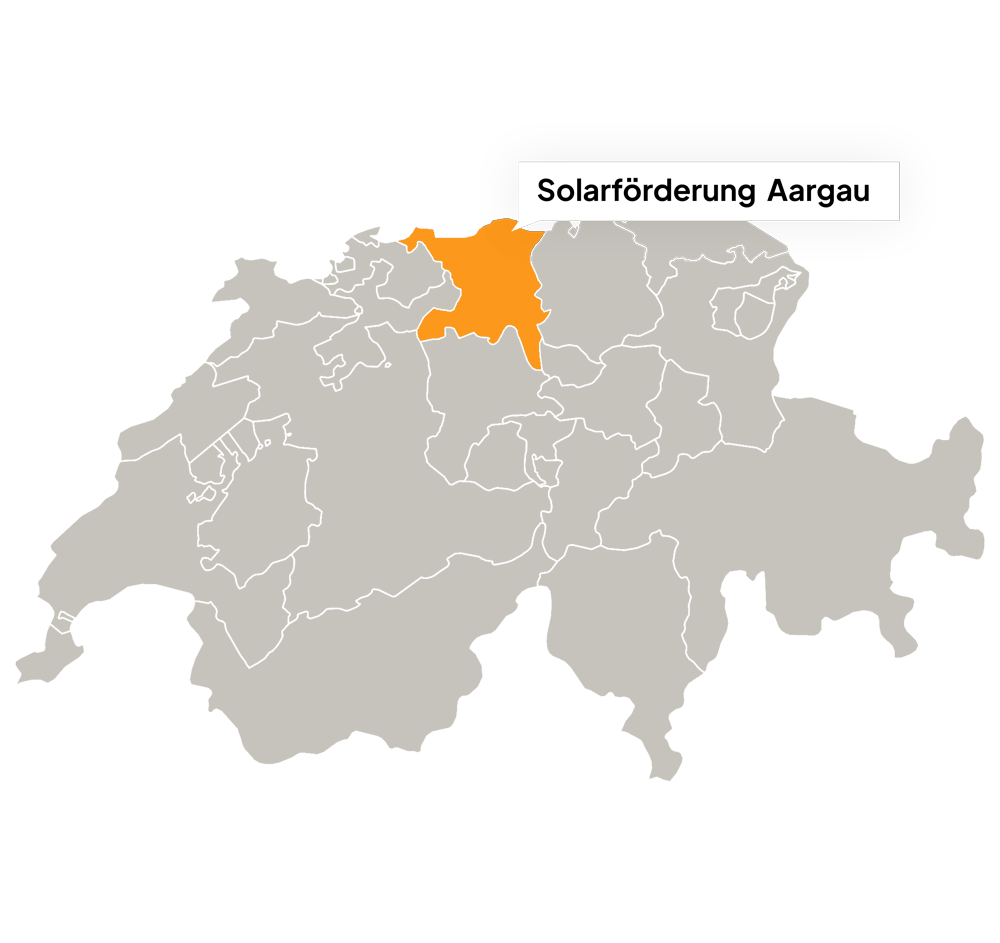 Solarförderung Kanton Aargau